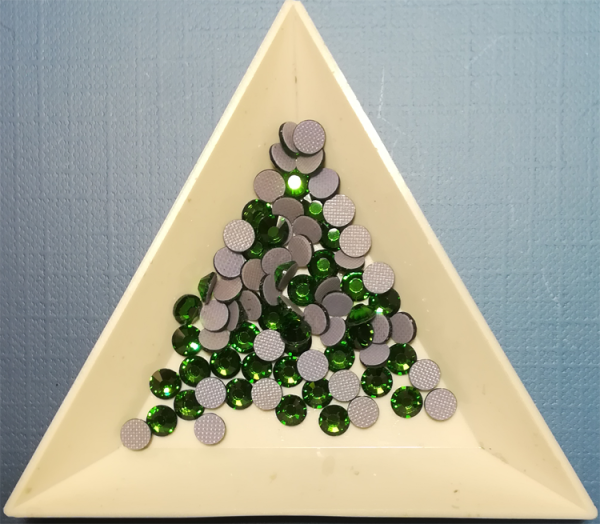 Fern Green Strass Steine SS20HF