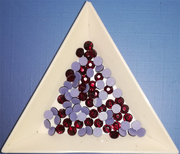 Garnet Strass Steine SS16HF