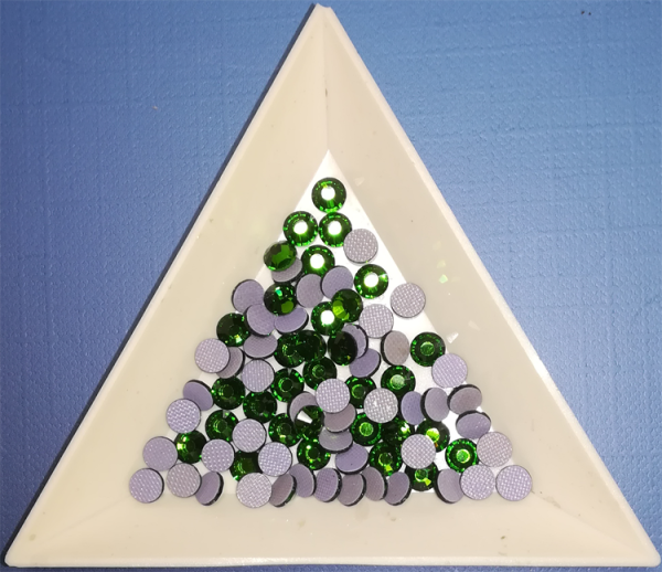 Green Turmaline Strass Steine SS16HF