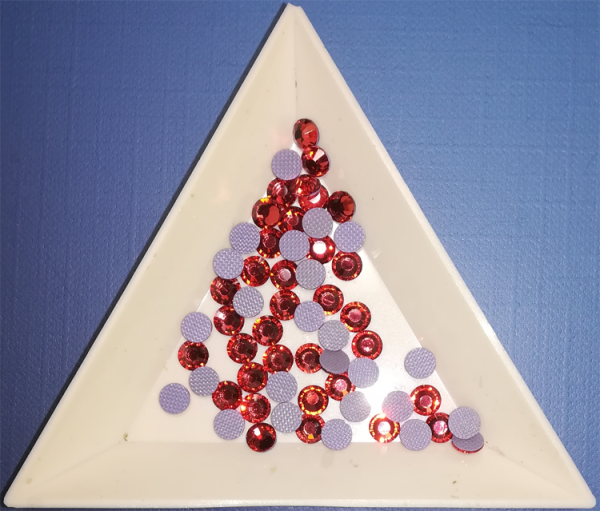 Indian Pink Strass Steine SS16HF